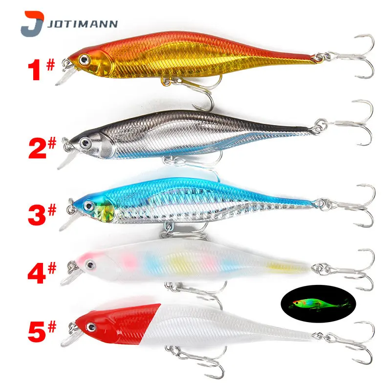 

Новая Тонущая приманка 11 г, гольян, рыболовная искусственная приманка с 3d глазом, бионические жесткие приманки, искусственная приманка, рыб...