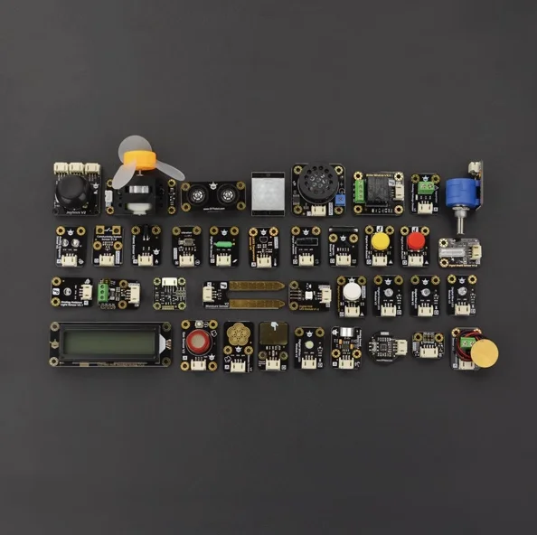DFRobot Gravity: 37-комплект датчиков совместимый с Arduino Raspberry Pi и Mind+
