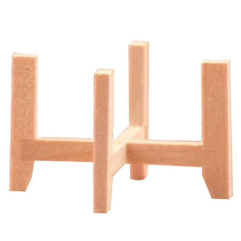 

1:12 Dollhouse Wood Shelf Flower Stand Mini Doll House Furniture Model Simulation Furniture Accessories