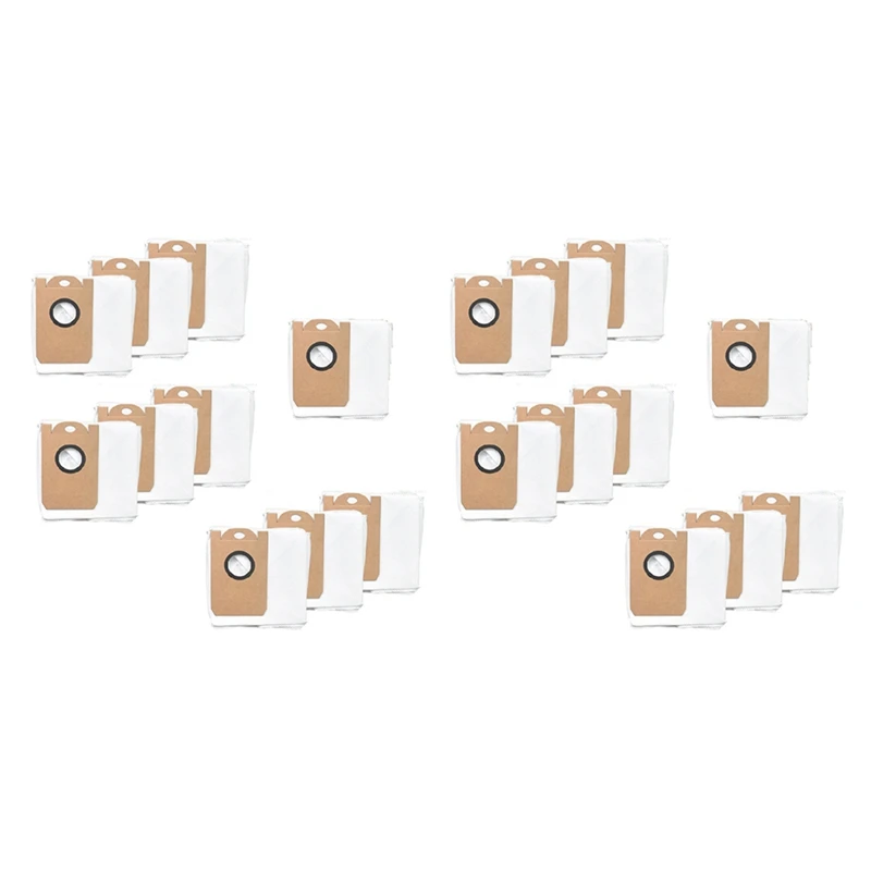 

20 Pcs Dust Bag Robot Vacuum For VIOMI VXVC 11 VXVC12 S9 Vacuum Cleaner Replacement Accessories