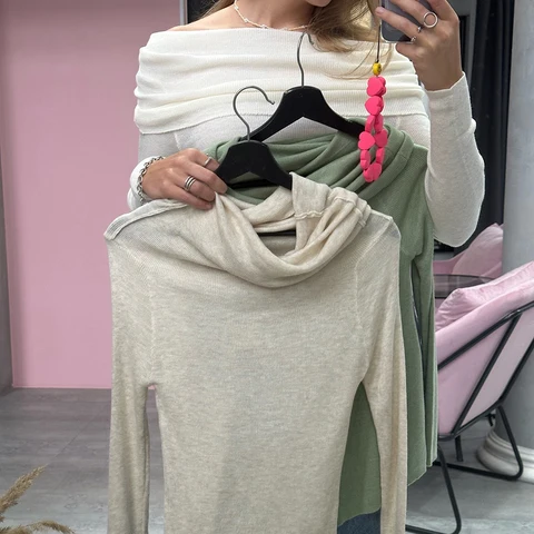 Женские вискозные пуловеры Sherhure