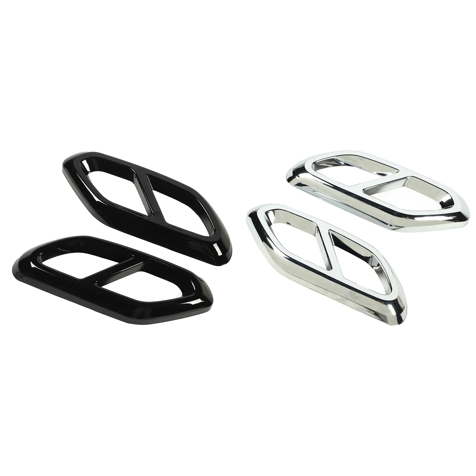 1 пара крышки глушителя выхлопной трубы декоративная сильная защита крышка