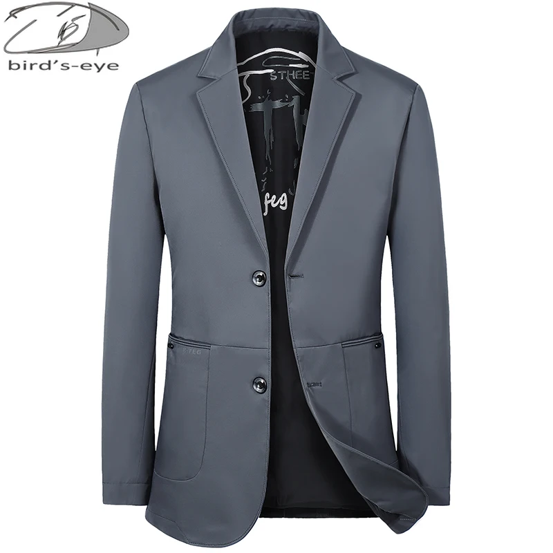 Повседневный Блейзер Модный осенне-зимний мужской блейзер куртка однотонный