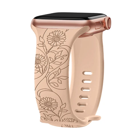 Ремешок силиконовый для Apple Watch Band 44 мм 40 мм 41 мм 49 мм 45 мм 38 мм 42 мм