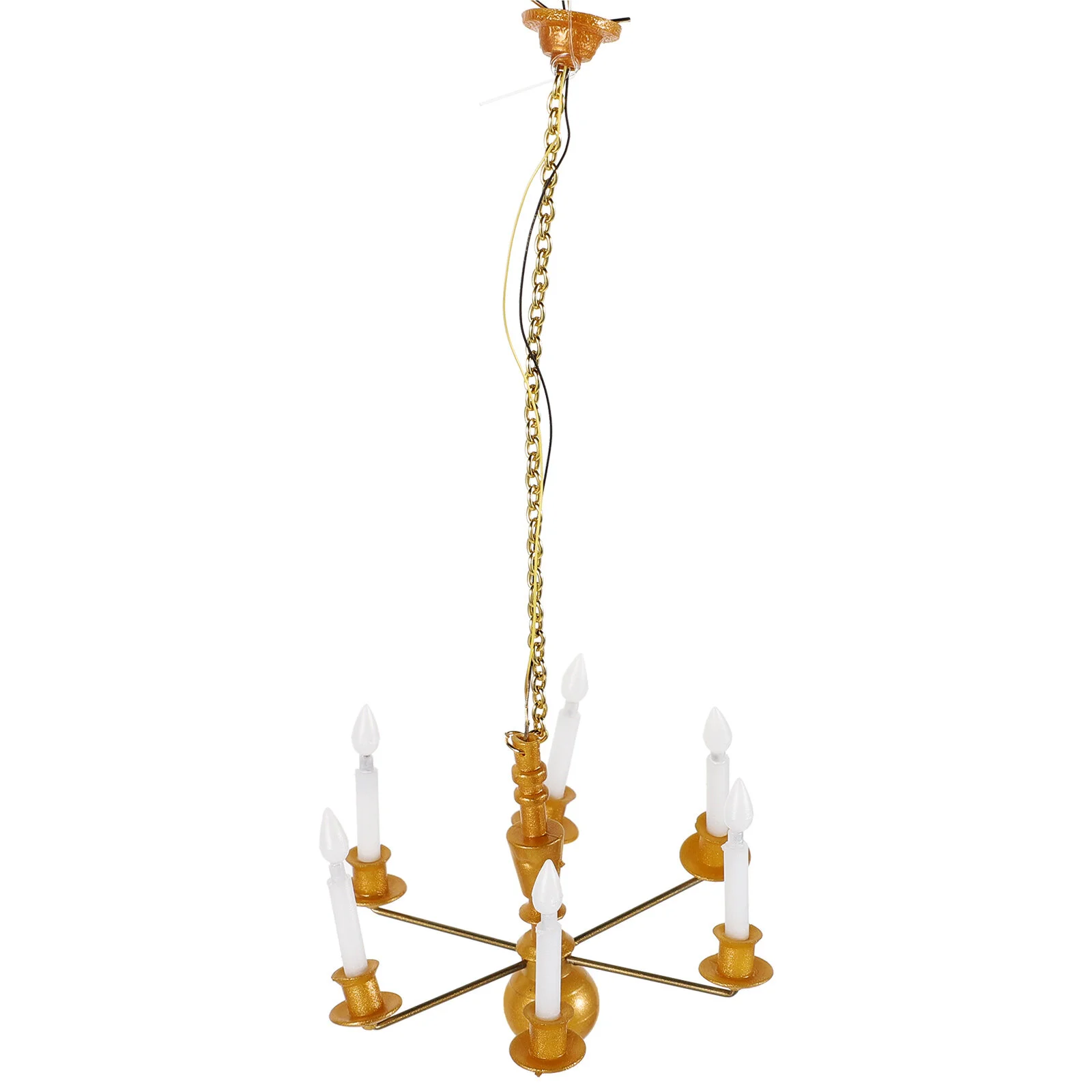 

Small Ceiling Lamp Kids Sand Table Materials Simulation Mini Model Metal DIY Child Miniature Decorations