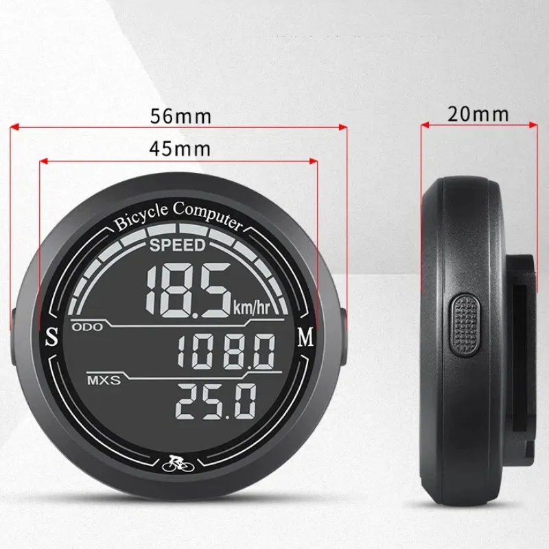 Компьютер для шоссейного велосипеда ночник водонепроницаемый точный секундомер