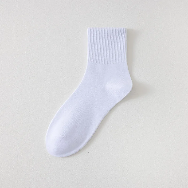 Meias masculinas de трубка Боди-монокорома Otra уличная одежда branco e preto moda Harajuku meias casuais resp