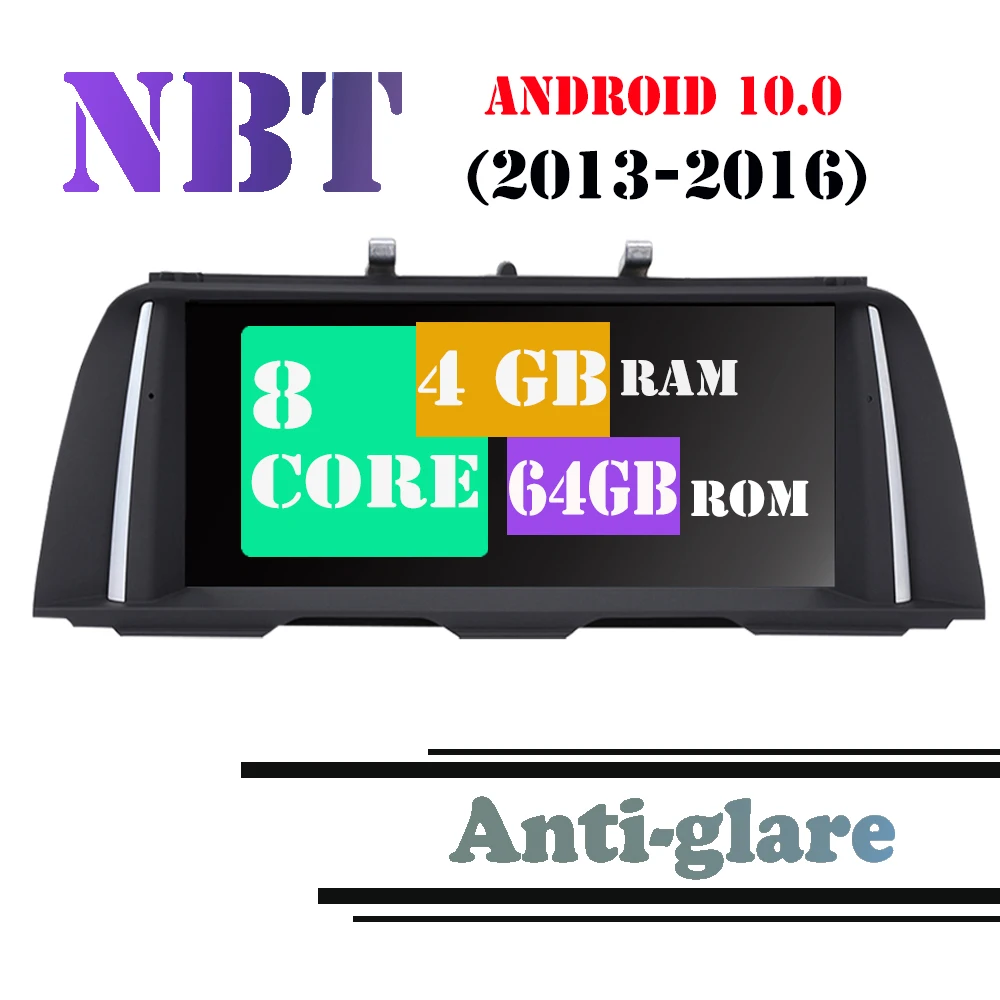 8 антибликовый Android 9. 0 4G 6G Автомобильный Dvd Авто Аудио для BMW 5 серии/F10/F11/10 NBT 520-2012