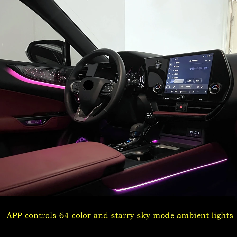 Автомобильный окружающий свет звездного неба для Lexus NX светодиодная накладка на