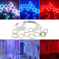 christmas lights led light string 3m usb remote bedroom window curtain fairy garland new year holiday lighting home decoration