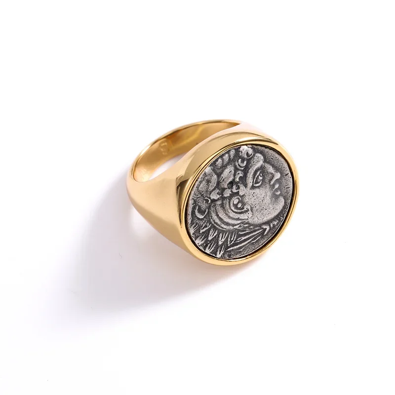 Модное кольцо Hercules с древней Грецией из стерлингового серебра 925 пробы античной