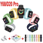 Спортивные Смарт-часы D20 Pro для мужчин и женщин, подарок, Цифровые Смарт-часы, фитнес-трекер, наручные часы, браслет, измерение кровяного давления, Android Ios