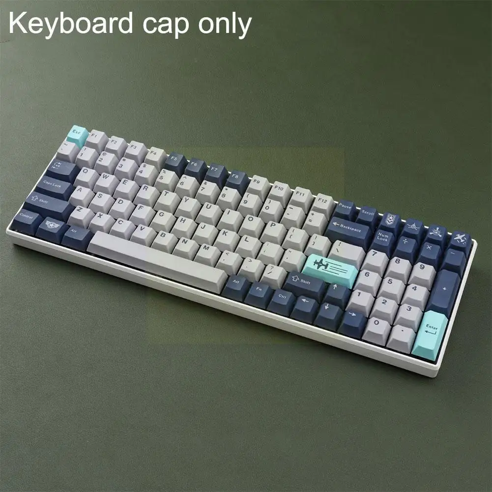 Для Gmk Механическая игровая плата 129 S с пятью сторон Сублимация Pbt высота колпачки оригинальные A3u9