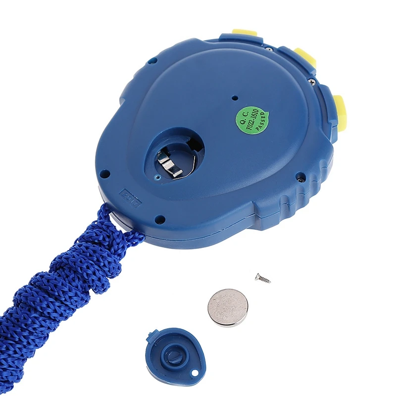 Портативный цифровой ЖК-дисплей спортивный секундомер хронограф счетчик таймер