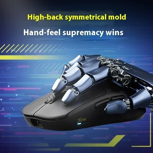 Scyrox V8 36g Сверхлегкая беспроводная игровая мышь с тремя режимами 30000 точек на дюйм PAW3950 Датчик RGB Макро FPS Киберспорт Легкая мышь Подарки (art.: 3920d40901484) - 3920d40901484