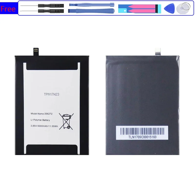 Аккумулятор мобильного телефона для BQ BQ-5504 Strike Selfie Max/для Wiko View Prime/Upulse Lite 396272 3000