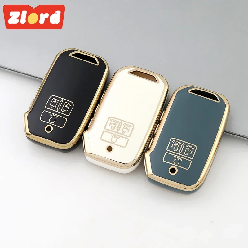 Для Kia Carnival 2021 2022 Sedona KA4 EX SX LX Fiesta 2023 чехол из ТПУ для автомобильного дистанционного