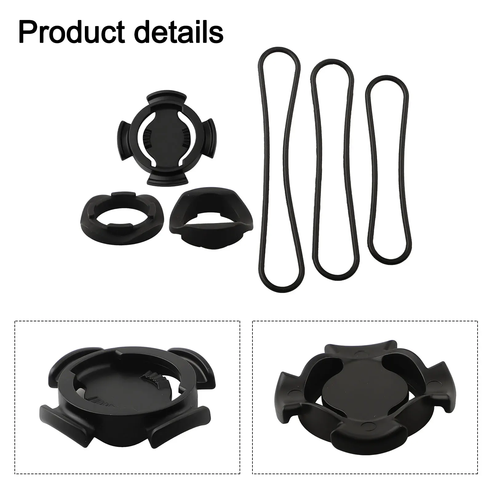 Держатель для велосипедного компьютера кронштейн крепления на руль пластик