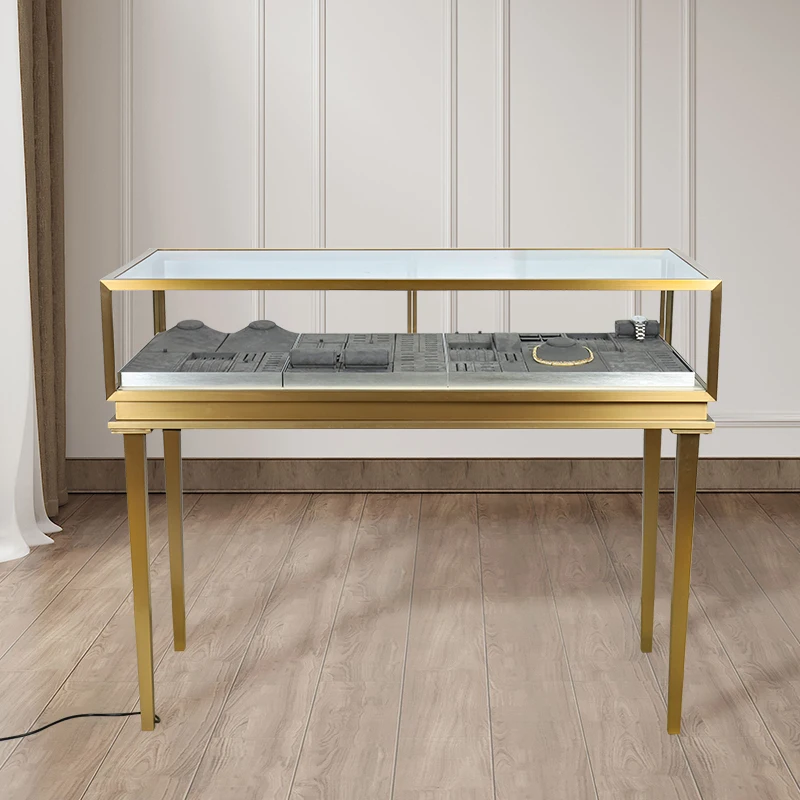 На заказ Лидер продаж роскошные золотые часы из нержавеющей стали со