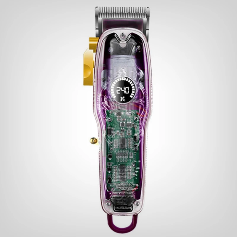 Профессиональная электрическая машинка для стрижки волос 100-240 В с коническим