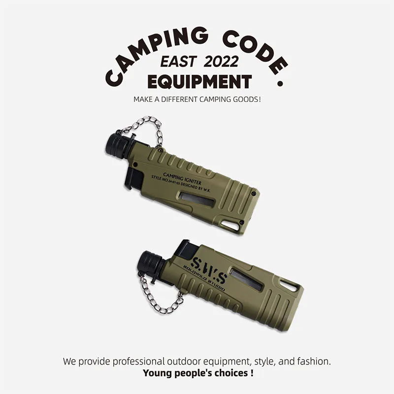 Зажигалки WELLHIKE ветрозащитная зажигалка для барбекю можно увидеть окно надувная