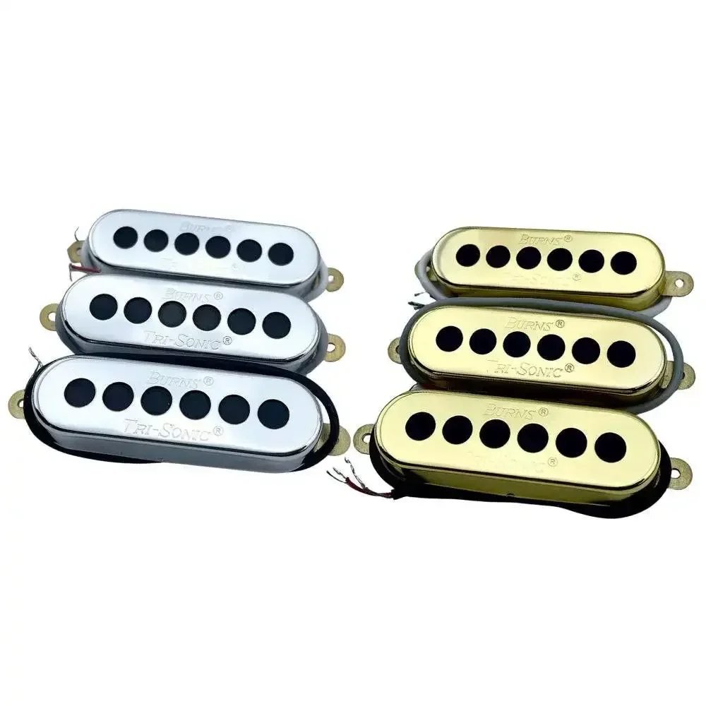 1 комплект (3 шт.) одиночных звукоснимателей Alnico Tri-sonic для электрогитары