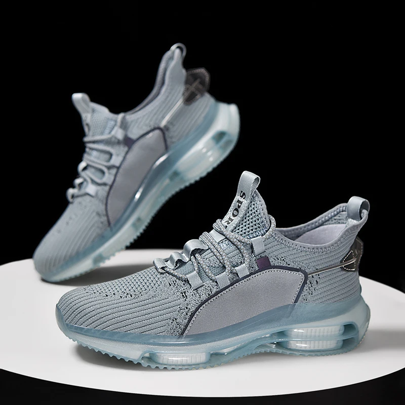 

Fujeak Fashion Running Shoes Men's Sport Shoes Lightweight Casual Shoe Trendy Breathable Mesh Shoes for Men Ankle Shoes Sneakers