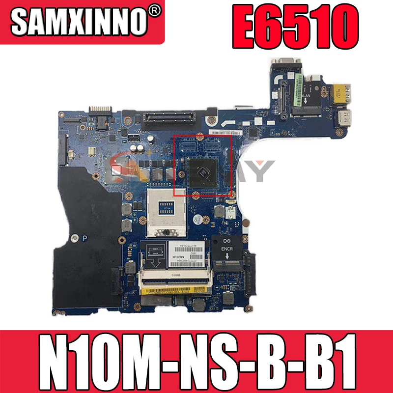 

Original Laptop motherboard For DELL Latitude E6510 QM57 Mainboard CN-0NCPCN 0NCPCN NAL22 LA-5573P N10M-NS-B-B1