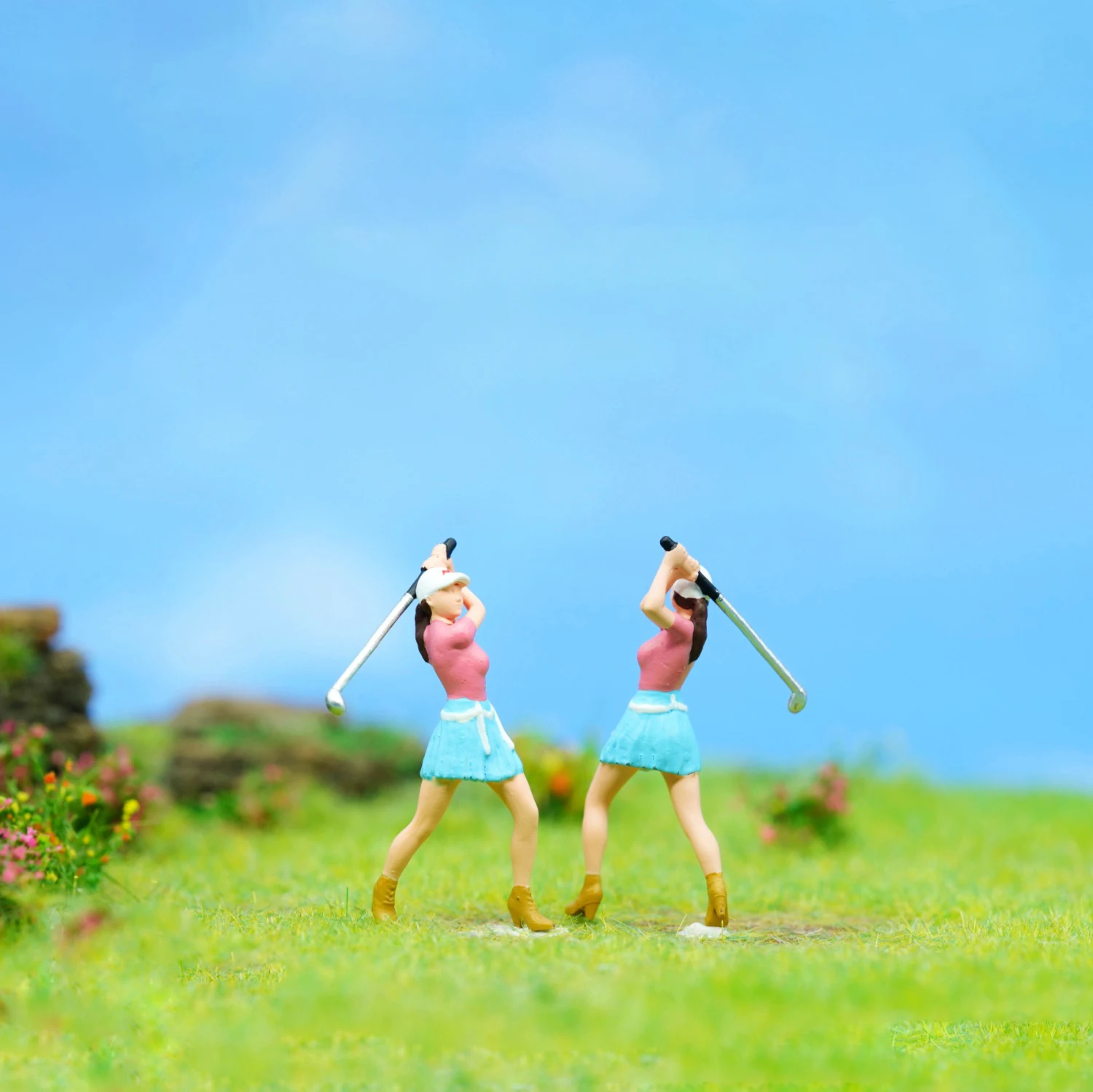 1:64 фигурки для мини-гольфа