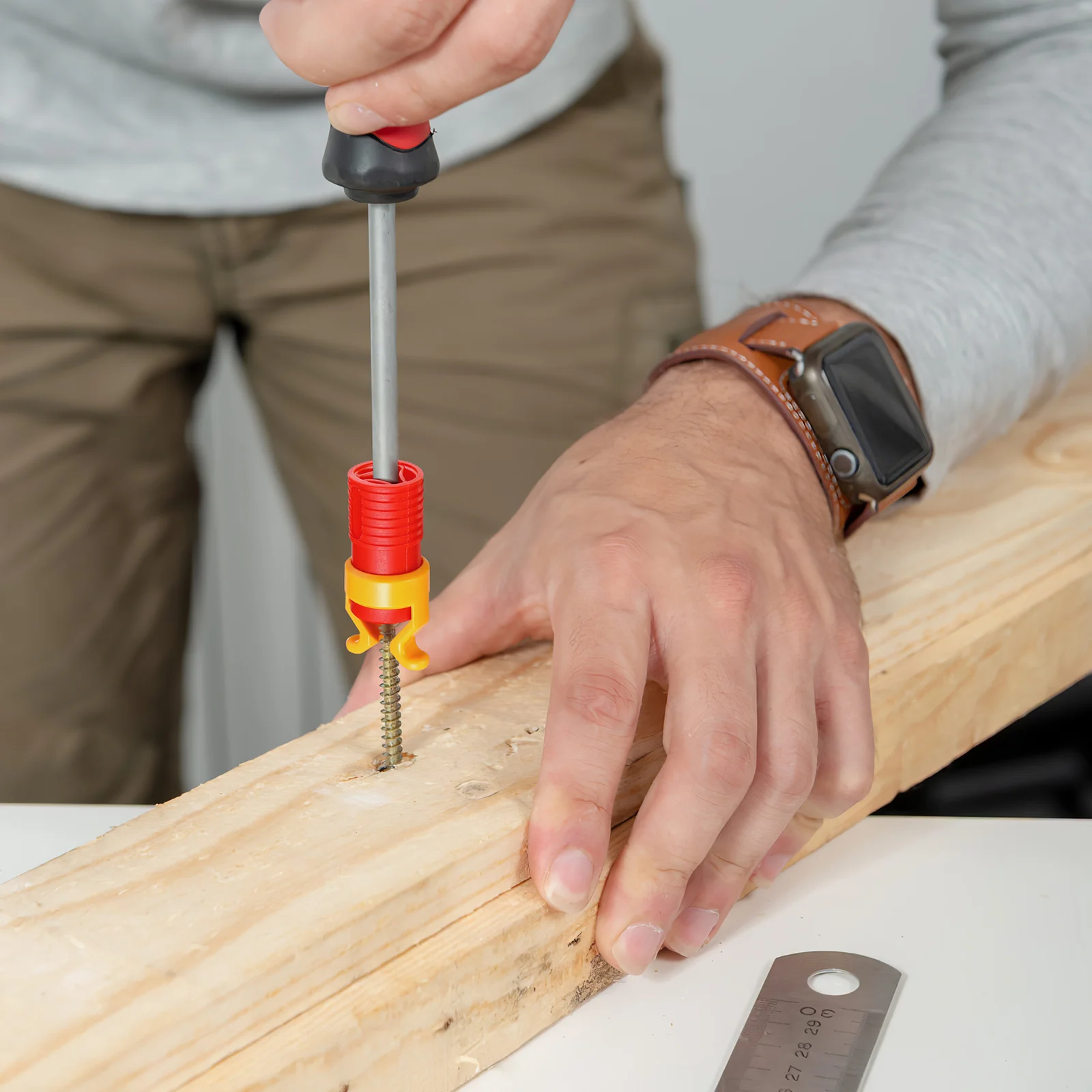 4 шт. винтовой зажим Kc держатель инструменты для отвертки деревообрабатывающий