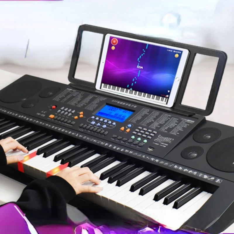 

Professional Electronic Piano Digital 61 Keys Childrens Piano Portable Midi Controller Teclado Controlador Musical Instruments