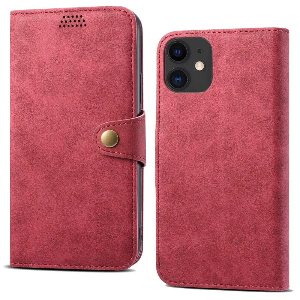 New Pu Leather Case For Iphone X Xr Xs Se Luxury Flip Stand Magnetic Wallet Cover For Iphone 14 13 12 11 Pro Max 7 8 Plus Cases