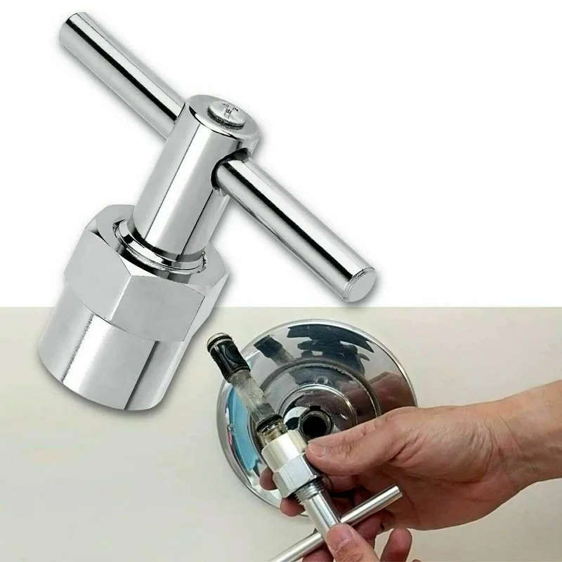 

86712 Cartridge Puller Fit for Moen Tub Shower Cartridges 1200 1222 1225 Series Aluminum Alloy Made Replaces 104421