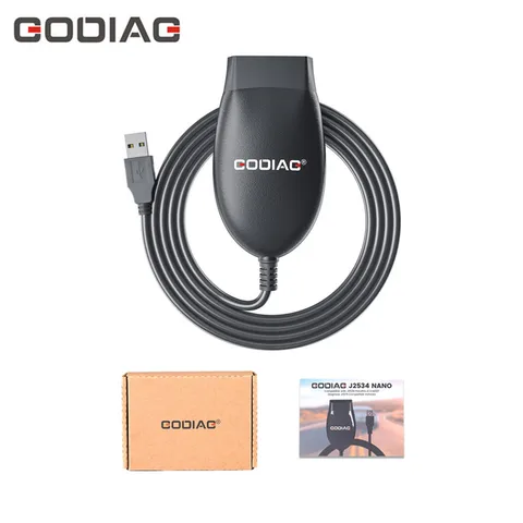 Диагностический кабель GODIAG GD101 J2534, поддержка J2534 и ELM327, диагностика J1979 для Toyota/ Honda Acura/ ODIS/ Ford Mazda