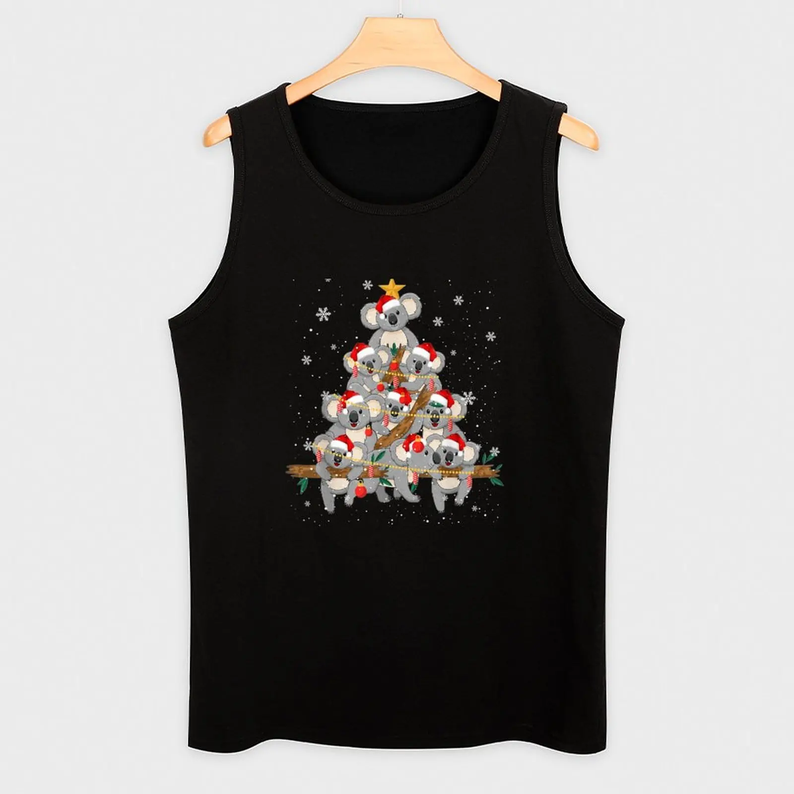 Декоративное украшение Koala Рождественская елка майка мужская летняя одежда