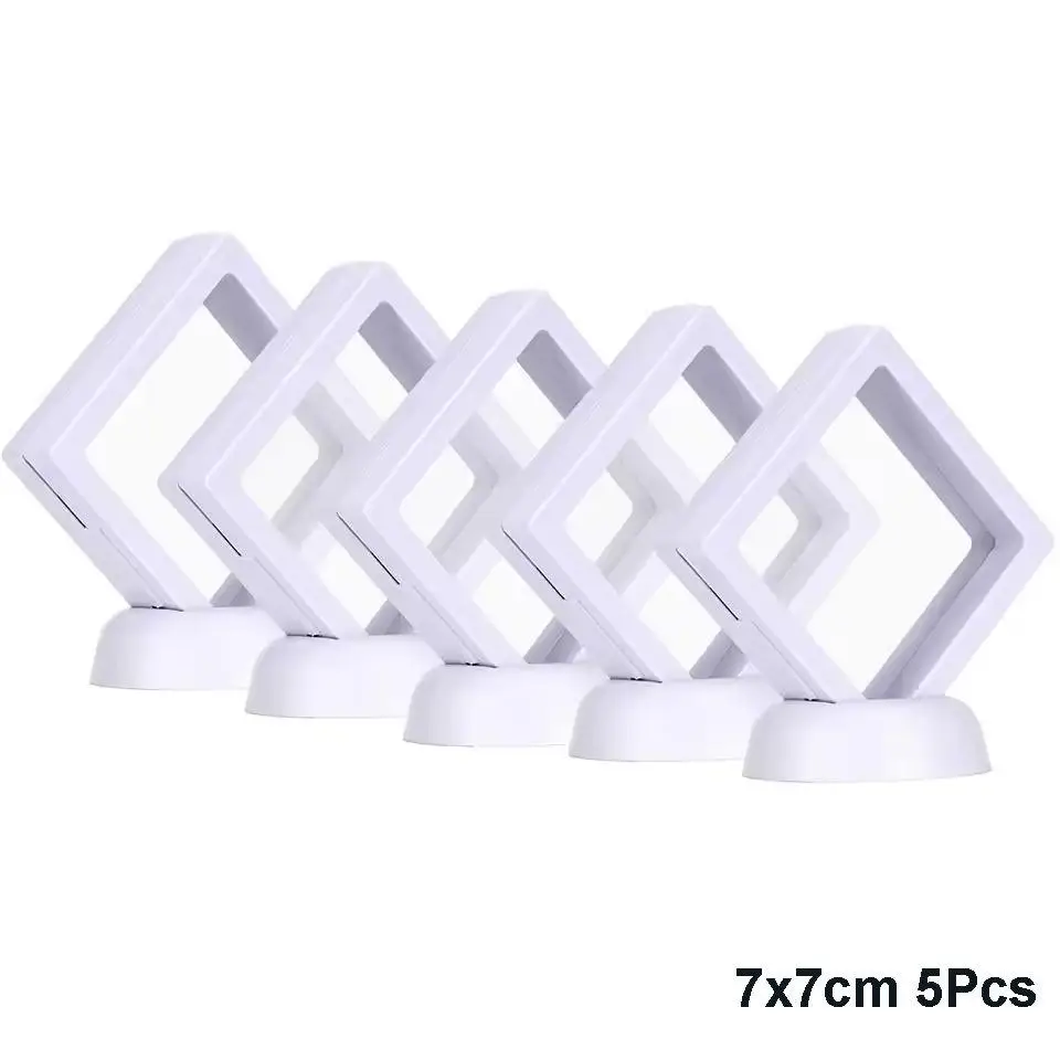 5 шт. Пластиковая 3D плавающая рамка для украшений Celadon