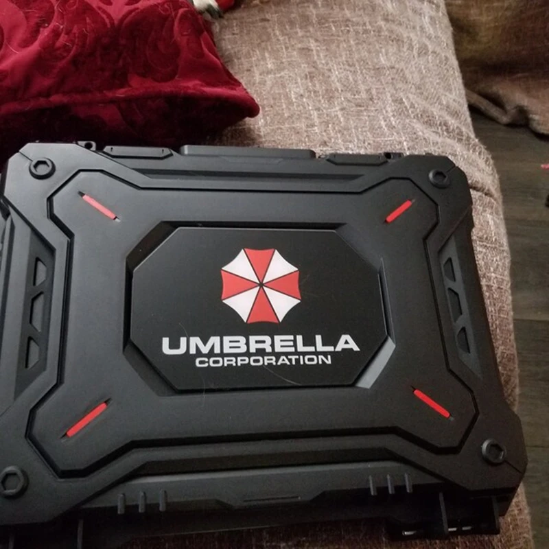 

Villainous Biochemistry Umbrella Cosplay Case Item T-virus Movie Umbrella Suitcase Corporation Horror Replica Prop