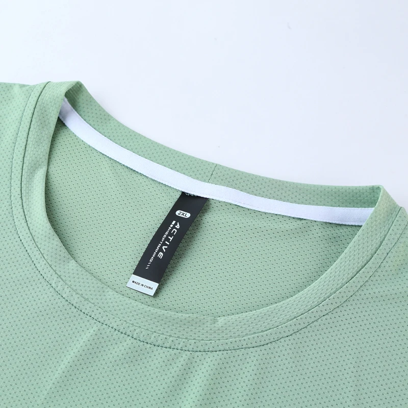 Prints Running Short Sleeve 2022 New Quick Dry Casual Outdoor Sport Tees Jogging Bodybuilding Shirt Men Gym Fitness T-shirts