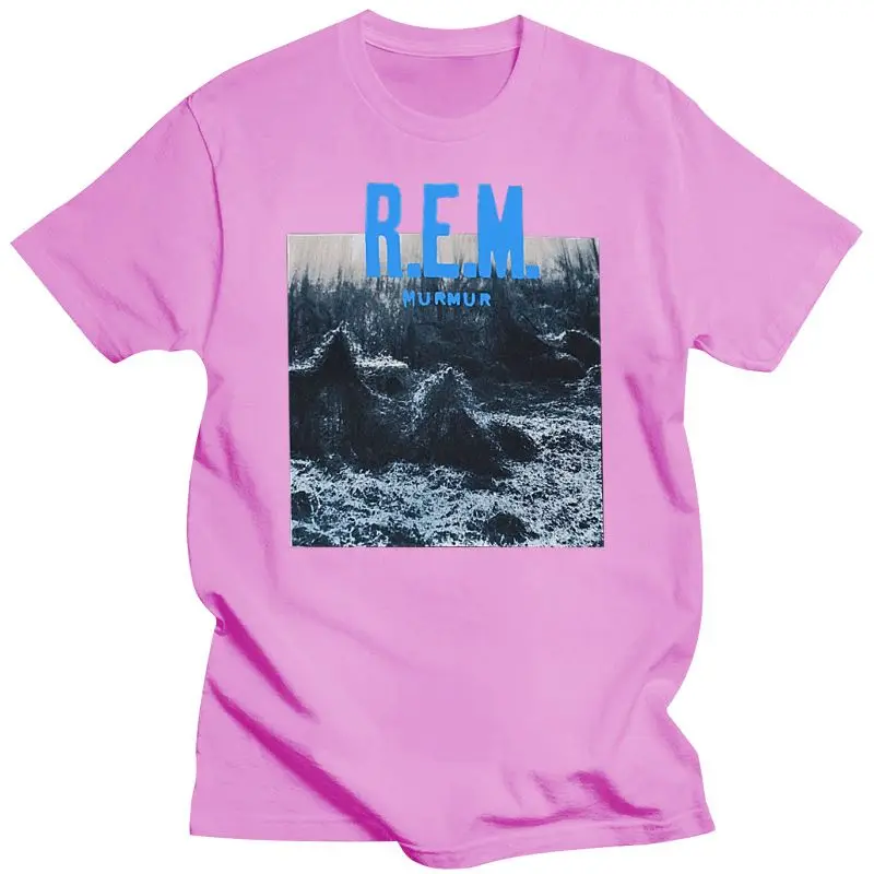 Мужская одежда официальная черная футболка REM R.E.M 'Murmur' альбомная обложка