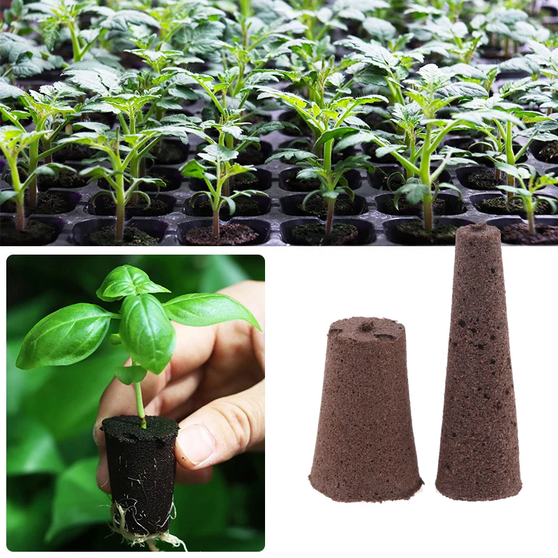 

12Pcs/Pack Seedling Block Growing Sponge Hydroponic Supplement Seedling Pot Garden Planting Herb Germination Sponge