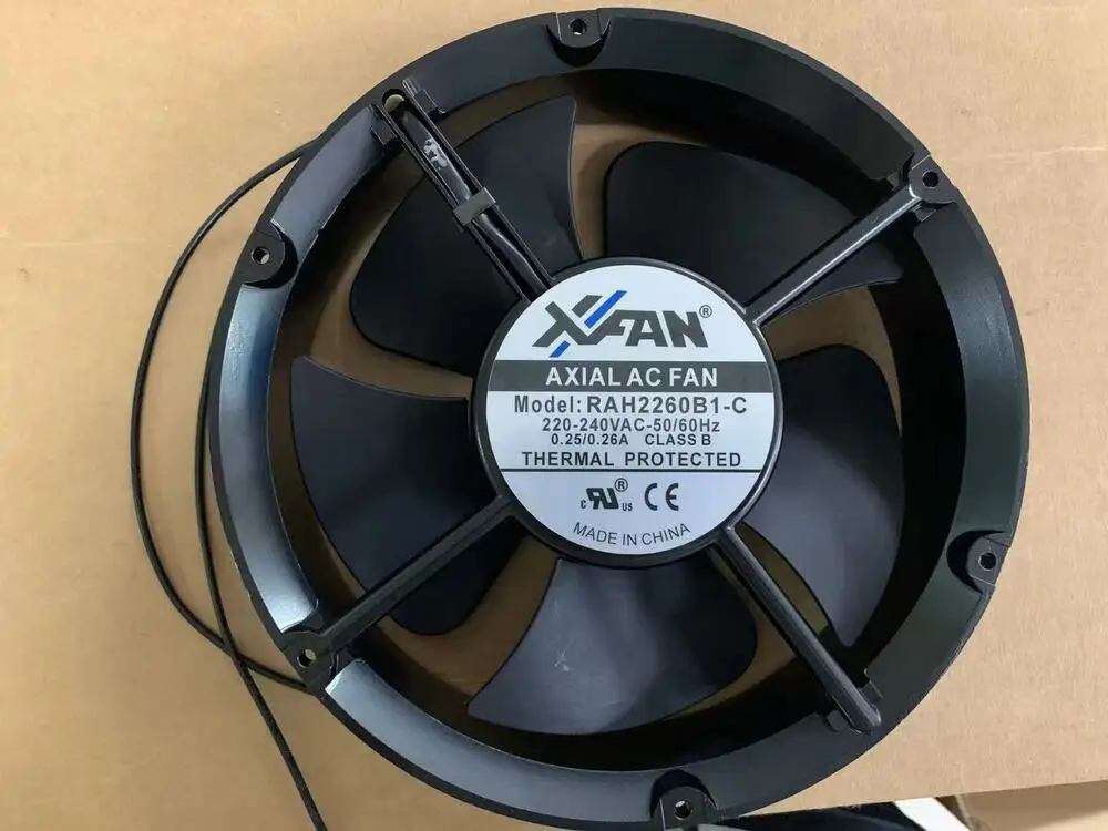 

Круглый охлаждающий вентилятор XFAN RAH2260B1-C 220-240v 0,25/A