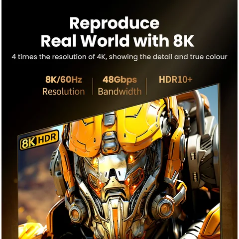 UGREEN HDMI кабель 8K для PS5 - высокоскоростное соединение — внешний вид товара