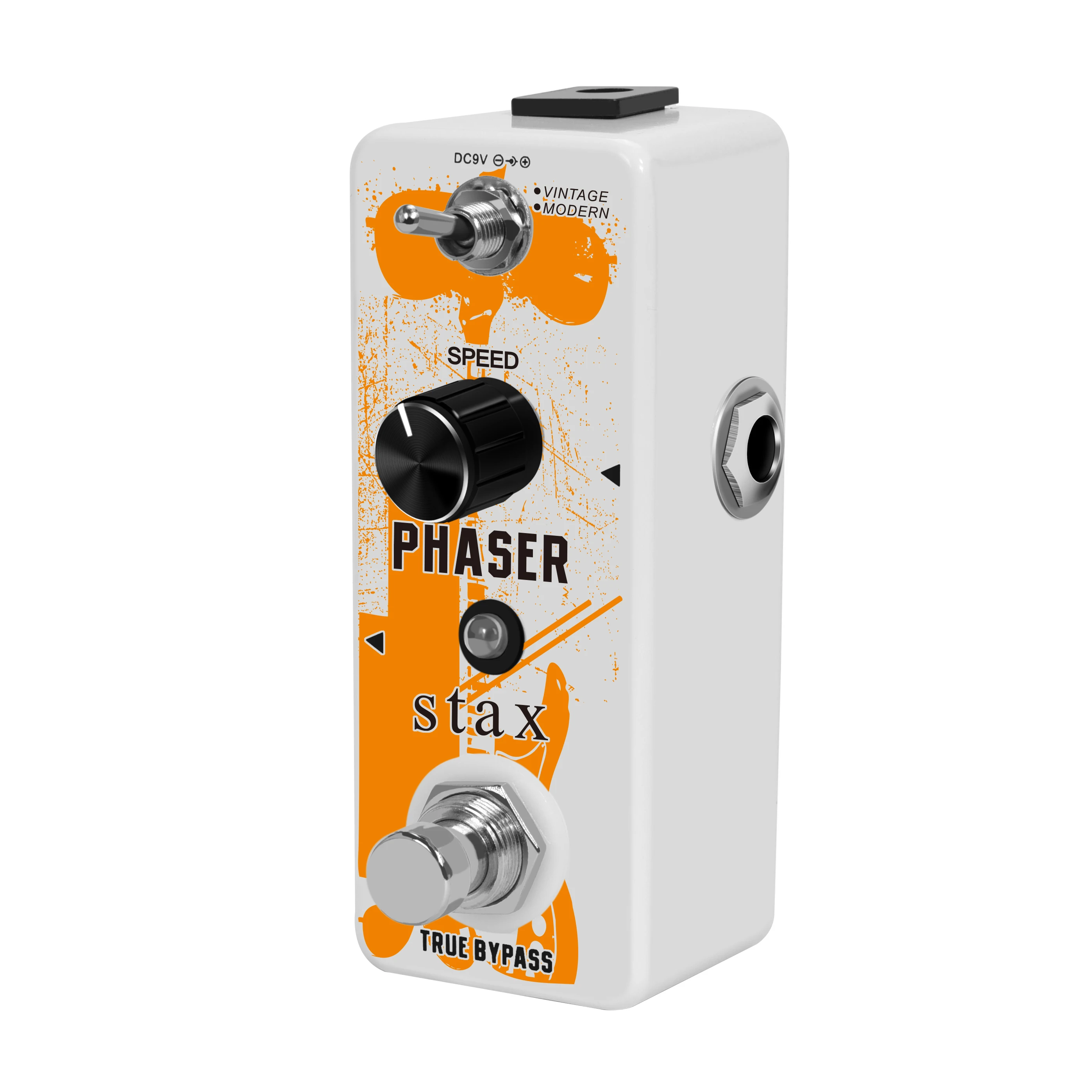 Stax LEF-313 Phaser Pedal Analog Phase Effect Pedal For Electric Guitar Vintage & Modern Modes With Mini Size True Bypass