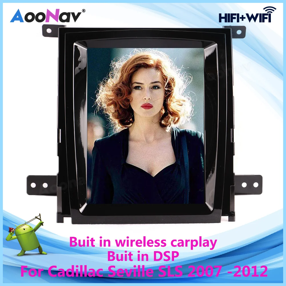 

9.7 inch For Cadillac Seville SLS 2007-2012 Vertical Screen Android Car Radio Multimidia DVD Audio Player GPS Navigation