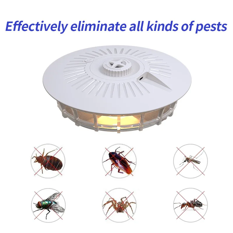 

Insect Traps Fly Trap Electric USB Automatic Flycatcher Fly Trap Pest Reject Control Repeller Catcher Mosquito Flying Fly Killer