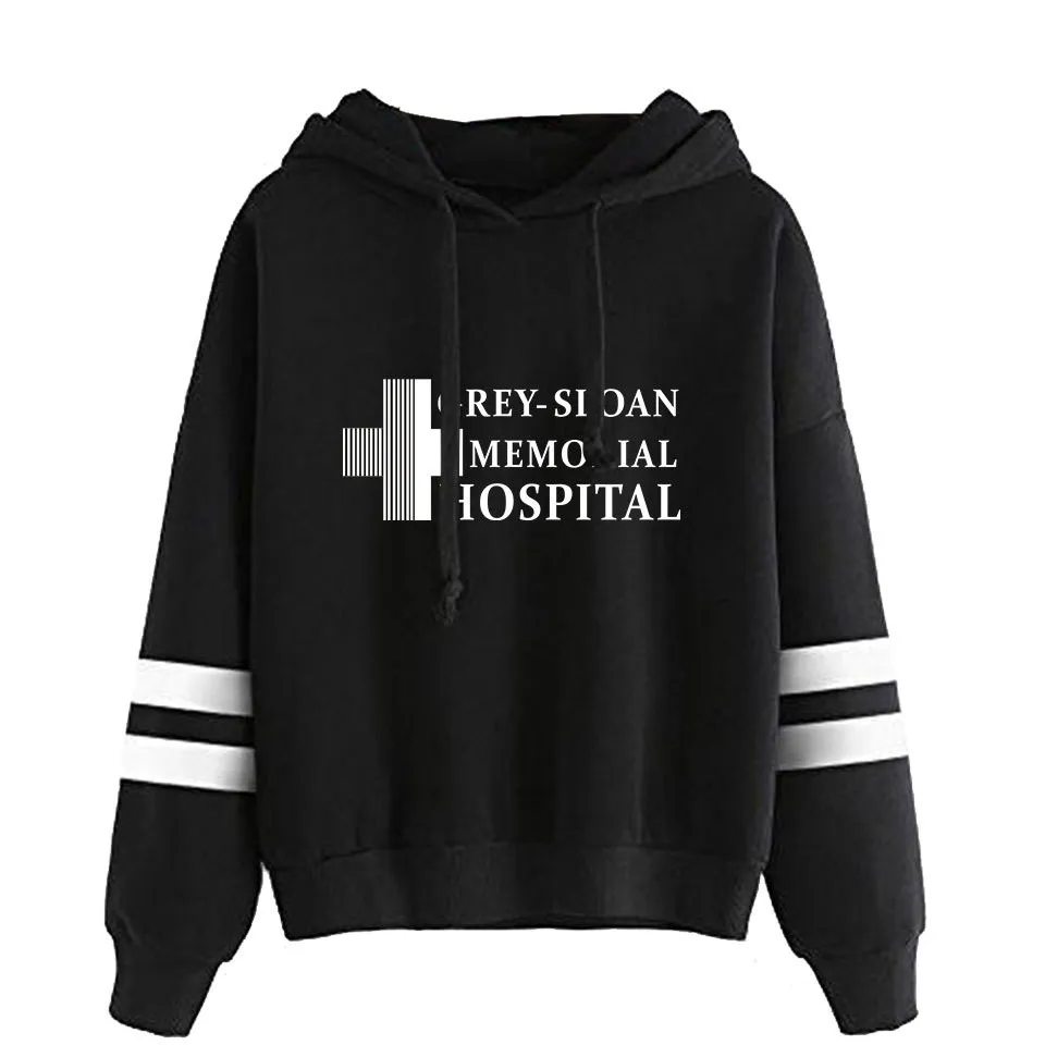 Grey Sloan Memorial Hospital Hoodie Meredith Grey Derek Shepherd Grey's Hoodie Grey's Anatomy Pullover Hoodie Sweatershirt
