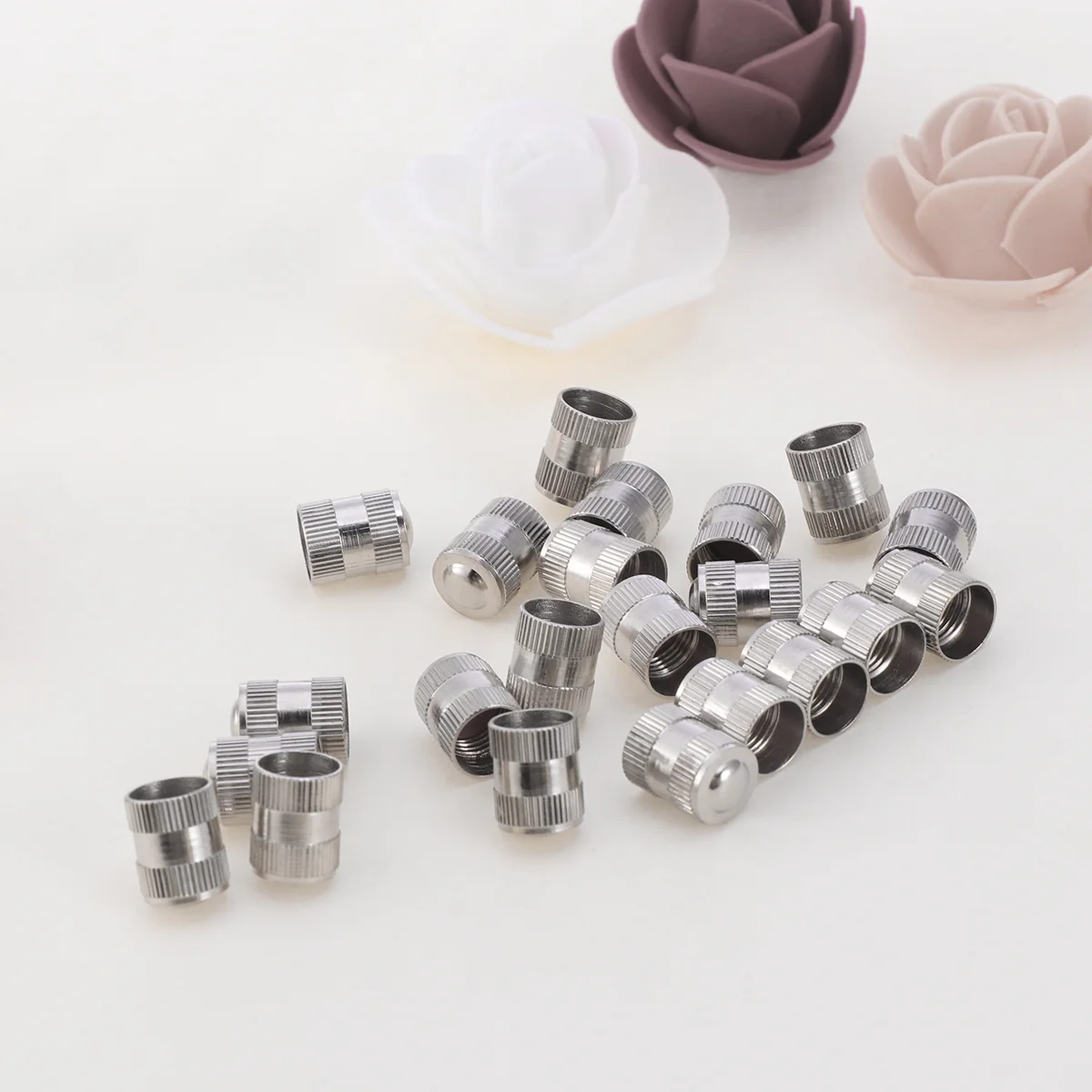 

20pcs Universal Wheels Tyre Tire Stem Dust Air Caps Hat Dust Proof Cover Vehicle Car Auto Accessories