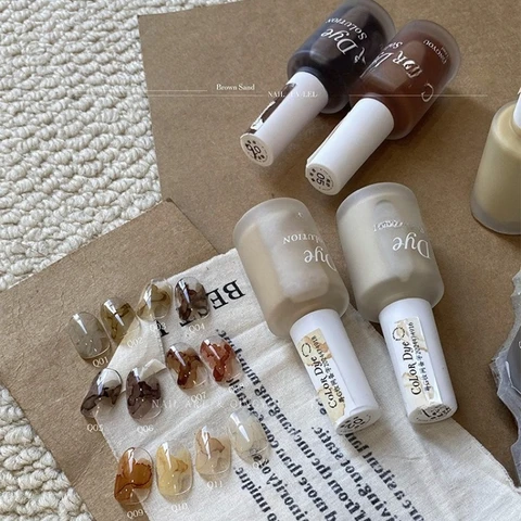 Цветущий гель для ногтей 12 цветов