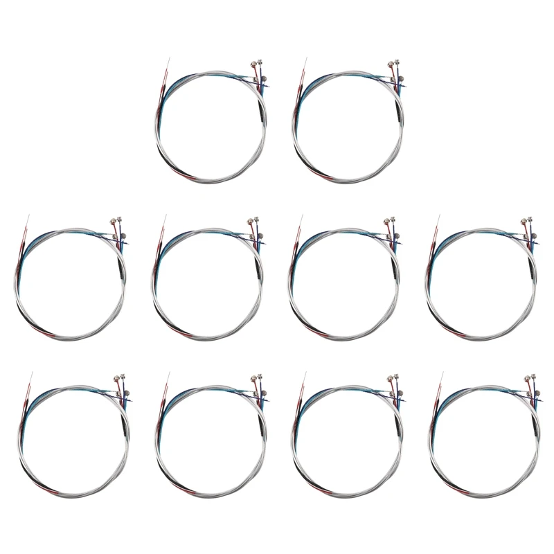 

Violin String V68 10 Set Violin Strings 40 Pieces E A D G For 1/8 1/4 1/2 3/4 4/4 Common Size Stringed Instruments