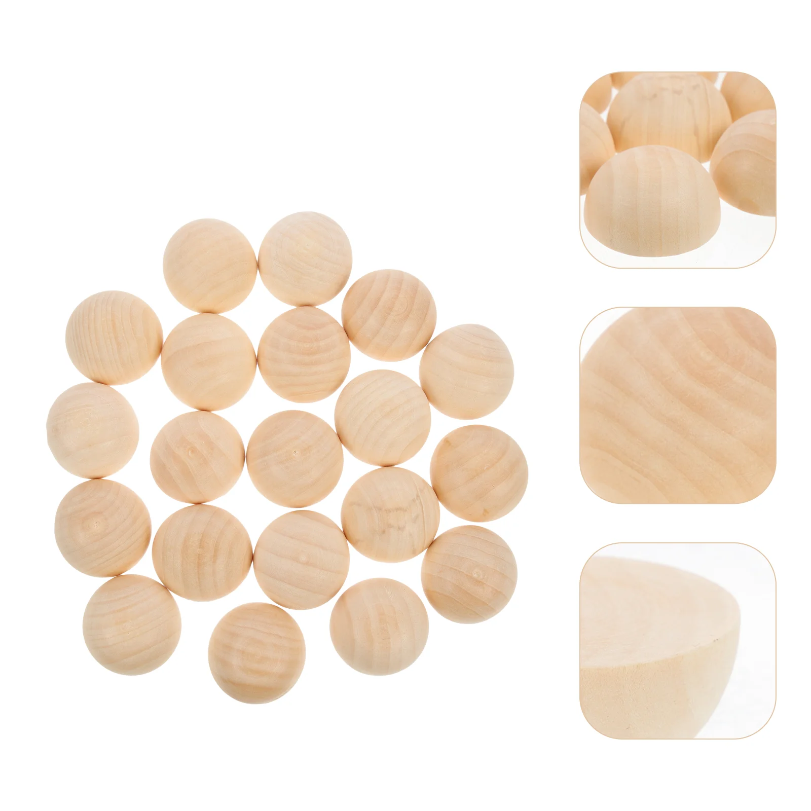 100 шт. незаконченные полукруглые шарики для девочек пенопластовые мини-полусферы